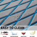Fullfire Boat Flooring - EVA Foam Boat Decking - Marine Mat Self-Adhesive Flooring Sheet Marine Carpet for Motorboat Yacht Kayak RV