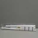 White Tension Curtain Rod for Windows 28 to 48 inch, Adjustable Expandable Pressure Spring Curtain Rod No Drilling, 7/8" Curtain Rod for Bedroom Doorway Closet Door