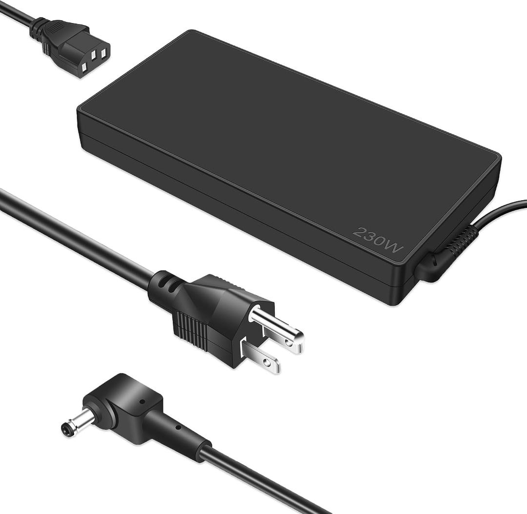 230W Charger Compatible with Acer Nitro Laptop 5 16 17 AN16-51 AN17-71 AN517-42-R85S Predator Helios 14 300 PH315-53 PH315-54 PH315-55 Predator Triton 300 500 PT515-52 Gaming Laptop