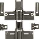 UPGRADED W10350376(2) W10195840(2) W10195839(2) Dishwasher part (6 Packs),W/ 0.9 In Diameter Wheel, Dishwasher Parts Upper Rack for Kitchenaid Whirlpool Maytag Kenmore W10350374 W10195840