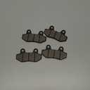 Disc Brake Pads Sets 2 Pairs for go kart Gy6 49cc 50cc 125cc 150cc 200cc 250cc ATV Yerf-Dog Spiderbox 150cc GX150 TaoTao Dirt Bike Roketa Pit Bike Baja Sun Scooter Parts 4 Pieces in Total