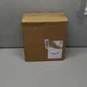 Homie Soft Close, Slim Trash Can 1.6 Gallon with Anti - Bag Slip Liner and Lid, Use as Mini Garbage Basket, Slim Dust Bin, or Decor in Bathroom, Restroom, Kitchen, or Bedroom (Bronze)