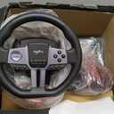 PXN V9 Gen2 Racing Wheel - Steering Wheel Driving Wheel 270/ 900 Degree Vibration Gaming Steering Wheel with Shifter and Pedal for PC, PS3, PS4, Xbox Series X|S, Xbox One