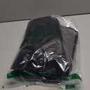 Smiry Memory Foam Bath Mat 24"x16", Ultra Soft Non-Slip Bathroom Rug, Plush Water Absorbent Quick Dry and Machine Washable Floor Mat for Shower, Tub & Home Decor, Black