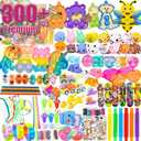 300+ PCS Premium Kids Party Favors Assortment, Classroom Prizes Toys, Gift Bulk, Goodie Bag Stuffers, Pinata Fillers, Easter Eggs Fillers for Boys And Girls.