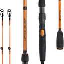 KastKing Lethal Blaze Twin‑Tip Spinning & Casting Fishing Rods Spin- 7'4''- M (2pcs + Extra Tip)