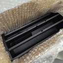 Wooden Desk Organizer Mail Organizer Countertop, Desktop Organizer Mail Sorter Mail Holder Bill Organizer for Desk, Desk Organizers and Accessories for Women (Black)