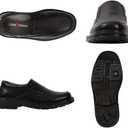 Deer Stags Boys' Larry Dress Comfort Slip-On Loafer/Black / 1 Little Kid
