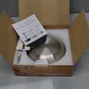 Portable LED Mushroom Table Lamp, Cordless Desk Night Light with 5200mAh Rechargeable Battery, Stepless Dimming Small Lamp with 3 Color and Brightness Control for Bedroom/Patio/Bar/Coffee shop (Black)