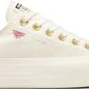 Converse Women's Chuck Taylor All Star Lift, Egret/Egret, 8
