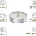 3 x 10 Pack Tea Candles Wedding Party and Home Decoration Votive Parties Tealight Small Wishing Bulk with 1.5-2 Hours Extended Burn Time Mini for Birthday Emergency Family (White)