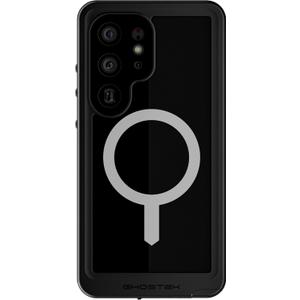 Ghostek Nautical Slim Samsung Galaxy S25 Ultra Waterproof Case with Screen Protector, Camera Lens Cover and Magnetic MagSafe Compatible with Samsung S25 Ultra 2025 (6.9") (Black)