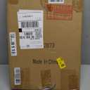 SOFE Hanging Linen Small Bulletin Board, 15.712 Inches Decorative Cork Boards for Walls with Black Frame, Wood Vision Board Farmhouse Pin Board for Home Office School, Rustic Memo Board Display Photo