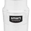 Smart Choice 1/2 HP Direct Wire Garbage Disposal for Kitchen Sinks, White | SC05DISPD1