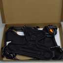 PHOEPET No Pull Dog Harnesses for Small Dogs Reflective Adjustable Front Clip Vest with Handle 2 Metal Rings 3 Buckles [Easy to Put on & Take Off] (S, Orange)