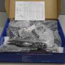 Solar Spot Lights Outdoor, 36 LEDs 1000LM Adjustable Solar Lights Outdoor Waterproof, 2-in-1 Solar Powered Spotlights Landscape Lighting for Garden, Yard, Pathway- 4 Pack (Cool White)