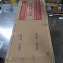 Full Length Mirror 58"x22" - Beveled Edge Rustic Black Dressing Mirror, Solid Wood Frame, Wall Mounted or Leaning for Bedroom, Entryway, Living Room