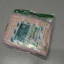 Biloban Baby Swaddles 0-3 Months for Girls, Cotton Swaddle Blanket, Newborn Essentials, Pink & White, 2 Pack