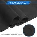 Headliner Fabric 40" L x 60" W Interior Trim DIY Roof Repair Replacement for Car Truck RV SUV Boat Automotive Suede Fabric Black