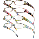 Gaoye 1.5 Readers for Women, Blue Light Blocking Reading Glasses, Stylish Reading Glasses for Women in 4 Patterns