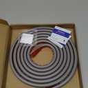 Self-Adhesive Cable Hider, Flexible Wire Cover Cable Raceway for Wires, Wall Mount TV, Home Audio, Network, Power, and Phone Line Managemen (Gray, 118inch)