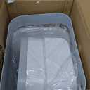 ELPHECO 2 Pack 3.5 Gallon Bathroom Trash Can with Lid Motion Sensor Slim Garbage Can Bathroom Decor Waterproof Smart Small Trash Bin for Kitchen, Office, Bedroom, Living Room, Toilet (Black)