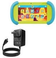 BoxWave Charger Compatible with PBS Kids Playtime Pad - Wall Charger Direct (15W), Rapid Charge Your Device with Built-in 3ft Cable