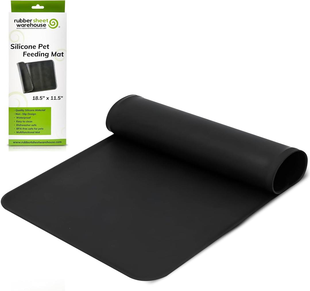 Multi-Purpose Silicone Rubber Mat, Non-Slip Surface, Indoor Outdoor Use, Easy Clean