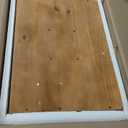 Mid Century Modern One Drawer Nightstand/Constructed of Solid Wood/Castanho Finish