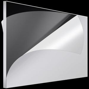 Roowest 1 Pcs 24 x 36 Inch, 1/2 Inch Thick Clear Acrylic Sheets Transparent Plastic Panels Sheets Cut to Size Cast Acrylic Board Panel with Protective Film for Craft DIY Project Sign Frame