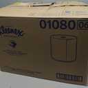 Kleenex Professional Universal Hard Roll Paper Towels, Bulk (01080), Hardwound 1.5" Core, Premium Absorbency Pockets, White (12 Rolls at 425' Each, 5,100'/Case)