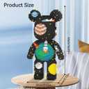 DAHONPA Animal Space Bear Micro Building Blocks Set (7220 Pieces) Universe Planet Brick with Storage Drawer, Gift for Adults and Kids