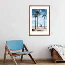 YESKAY 20x30 Picture Frame Brown Set of 3, Display Pictures 16x24 with Mat or 20 x 30 Without Mat, Poster Frames 20x30 for Wall Hanging Horizontal and Vertical