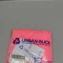 URBAN BUCK Neon High Visibility Lightweight Running Mens Shirt - Workout Swim UPF50+ Basic Short Sleeve Sun T-Shirt for Men Size XL