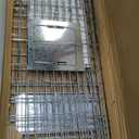 Live Feral Cat Trap Cage with Cover, Heavy Duty Folding Animal Traps Cage for Stray Cats, Humane Cat Trap for Raccoon, Squirrel, Skunk, Catch and Release - (32 x 10 x 12 inches)