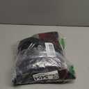 TebYIA Mens Quarter Zip Pullover Mock Neck Slim Fit Striped Knit Sweaters Casual Fall Winter Lightweight Polo Sweater (Medium, Navy Blue)