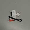 Upgraded Bluetooth 5.4 Transmitter Receiver, Airplane Bluetooth Adapter with Qualcomm aptX Adaptive, Supports 2 AirPods/Headphones, Wireless Audio Transmitter for TV, Travel, Car & Gym, Cable Storage