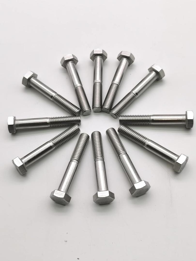 Stainless Steel Intake Manifold Bolt Set Fit For Small Block Ford - SBF Engines 260 289 302 5.0L,Small Block Ford Intake Bolts,12 Pcs