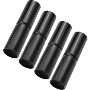 Antrader Top Rail Sleeve 1-3/8",Chain Link Fence Top Rail Sleeves,Black,4Pcs