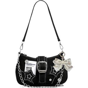 Y2k Purses for Women,Cute Purse of Y2k Accessories,Emo Purse Goth Punk Style Bag
