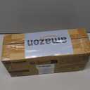 SONGMICS Watch Box, 6-Slot Watch Case Organizer with Large Glass Lid, Removable Pillows, Gift for Loved Ones, Black Synthetic Leather, Wine Red Lining UJWB006R01