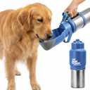 PupFlask Pro Dog Water Bottle | 30 or 50 OZ Double Wall Insulated Stainless Steel | Built-In Flip Cup Bowl | Leak Proof Cap | 24+ Hour Cold Water | Small & Large Dogs | Portable Pet Hydration Bottle