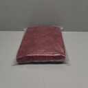 Vintage Burgundy Sheer Curtains 63 Inch Length for Dining Room Kitchen Romantic Scalloped Edges Lace Window Treatment Light Filtering Wine Tulle Curtain for Bedroom 52"W x 63"L Dark Burgundy Wine