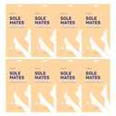 SpaLife Beauty Sole Mates Exfoliating Foot Masks For Callus Removal with Macadamia Oil, Walnut Shell, and Eucalyptus Oil  8 Pack