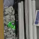 Fodoss Baby Playpen, 47x47in Small Play Pen,Toddler Playpen for Apartment,Play Yard,Activity Fence, Extra Large Baby Playard (Light Grey)