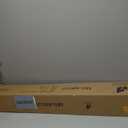 SUNCREAT Double Quilted Hammock with Hardwood Spreader Bar, Extra Large Soft Pillow, Heavy Duty 2 Person Hammock for Indoor, Outdoor, Gray Stripes