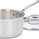 Cuisinart Saucepan w/Cover, Chef's-Classic Stainless Steel Cookware Collection, 3-Quart, 7193-20