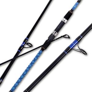 Fiblink Surf Spinning Fishing Rod Carbon Travel Surf Rod 2 Piece/3 Piece/4 Piece Spinning Fishing Rod 10ft', Large