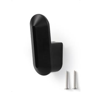 4 Pack Wall Mounted Robe & Towel Hooks for Bathrooms Black Wall Hooks for Hanging Coat Hooks Kitchen Heavy Duty