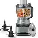Ninja 9-Cup Food Processor for Kitchen, 1000PW motor, 9-Cup Processing Bowl, Multiple Blades and Adjustable Speed, for Chopping and Slicing Vegetables, Pureeing, and Mixing Dough, BZ601